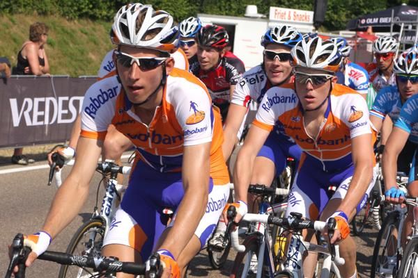 Rabobank pair Bouke Mollema and Steven Kruijswijk.