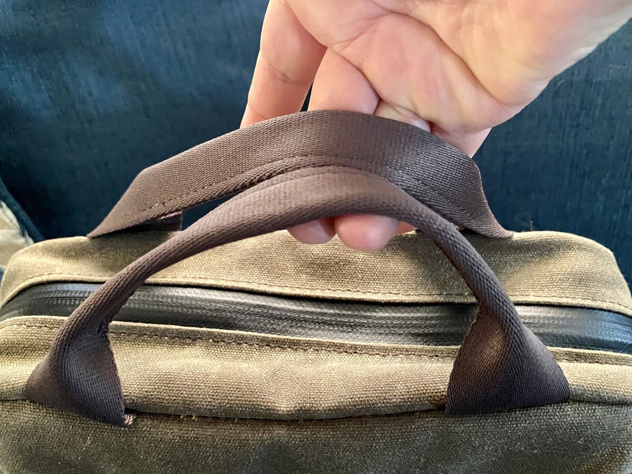 Waterfield Designs Hitch Crossbody Laptop Brief Grab Handles