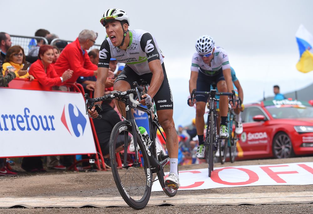 Omar Fraile finished fourth during stage 10 at the Vuelta a Espana