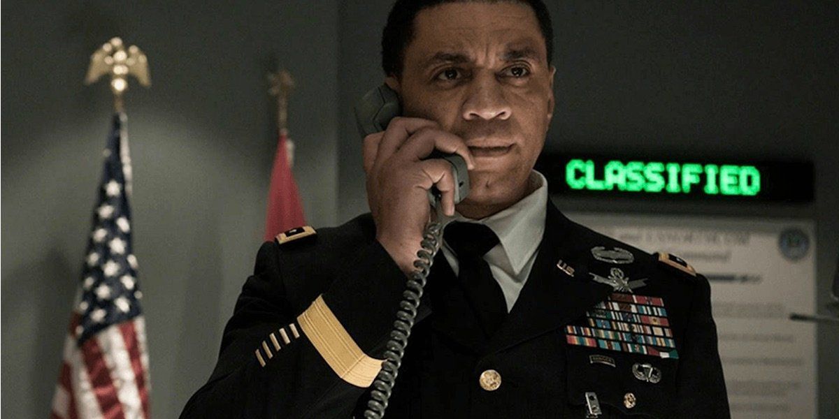 Harry Lennix in Man of Steel