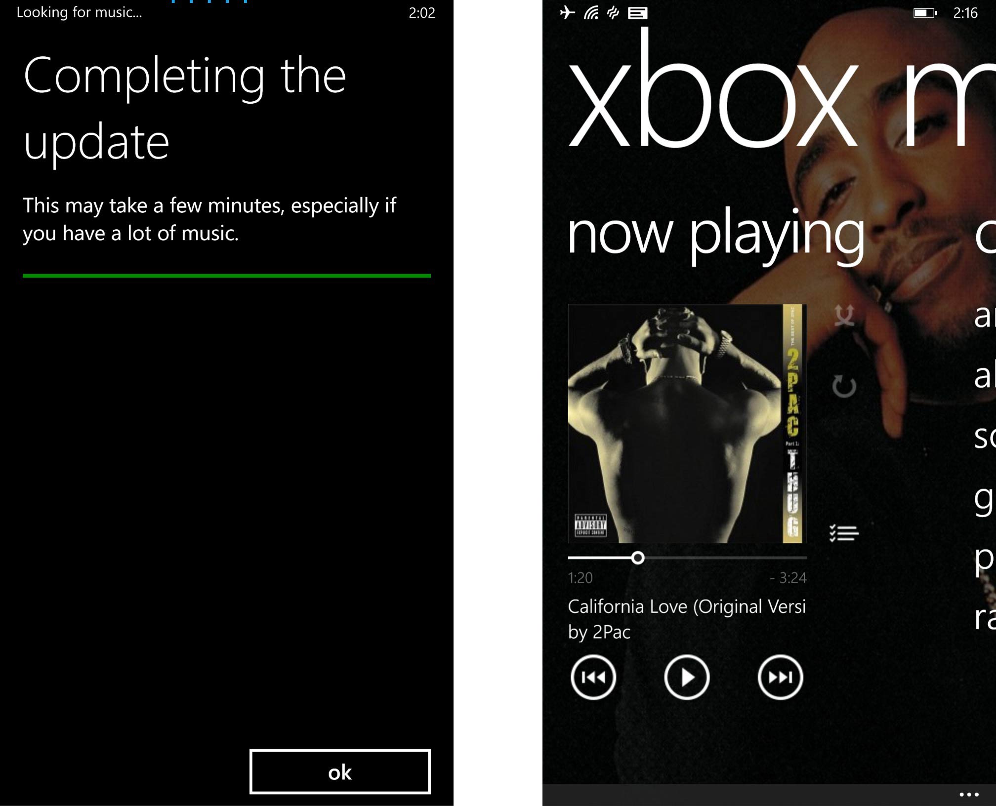 Xbox Music Update
