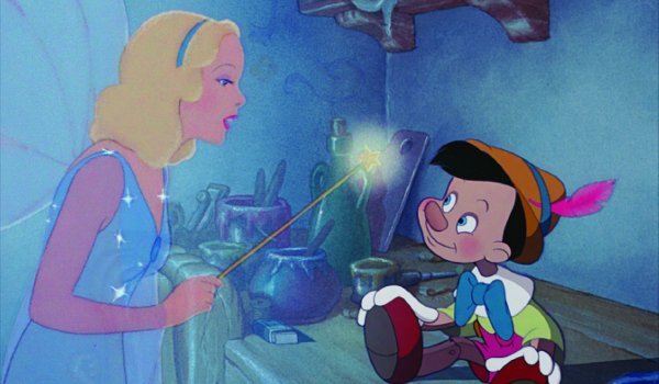 Pinnochio and the Blue Fairy