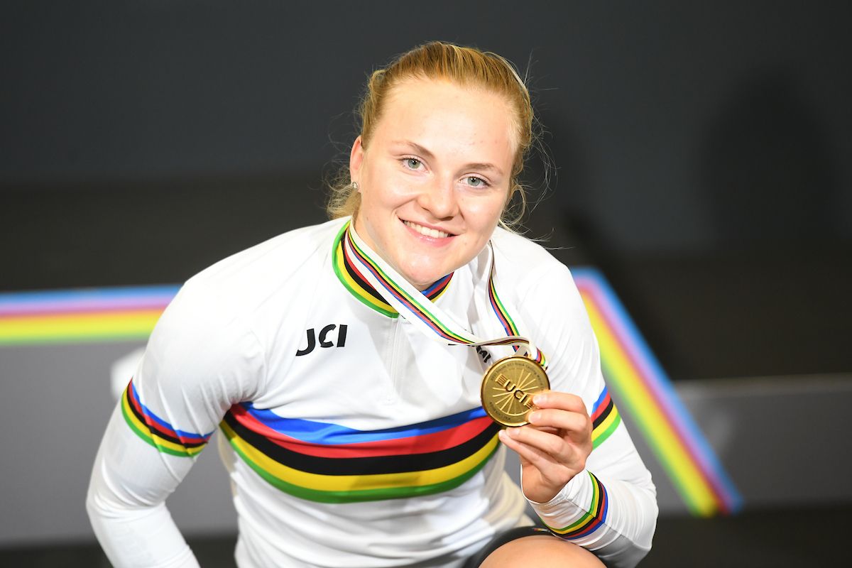 Lea Sophie Friedrich (Germany) wins 500m Time Trial
