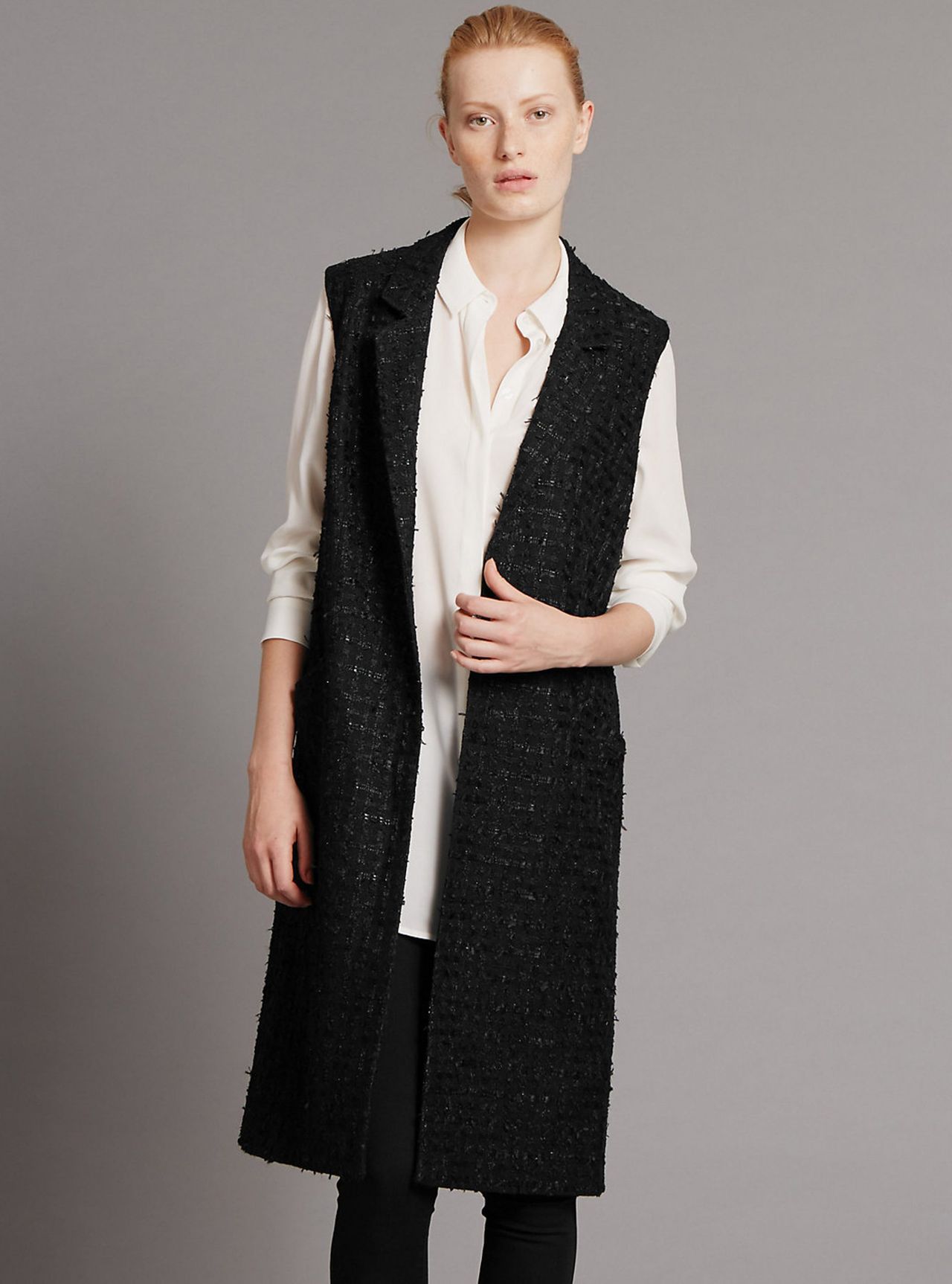 M&amp;S Sleeveless Coat 