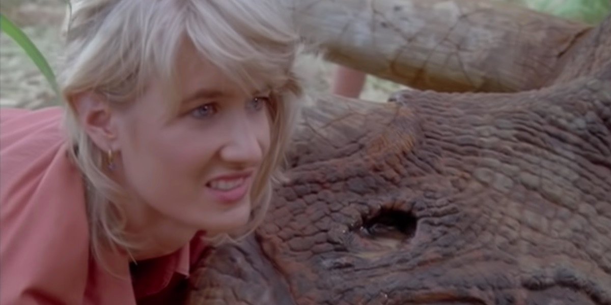 Ellie in Jurassic Park