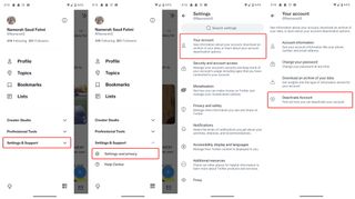 How to delete your Twitter account on Android