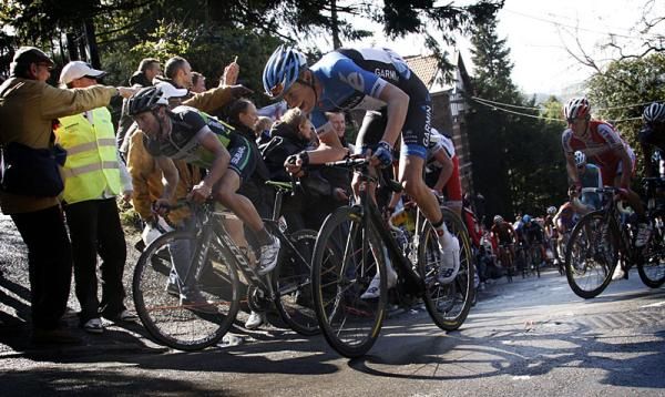 Michael Albasini (Greenedge Cycling Team), Ryder Hesjedahl (Garmin - Barracuda) and Joaquin Rodriguez Oliver (Team Katusha - Katuscha)