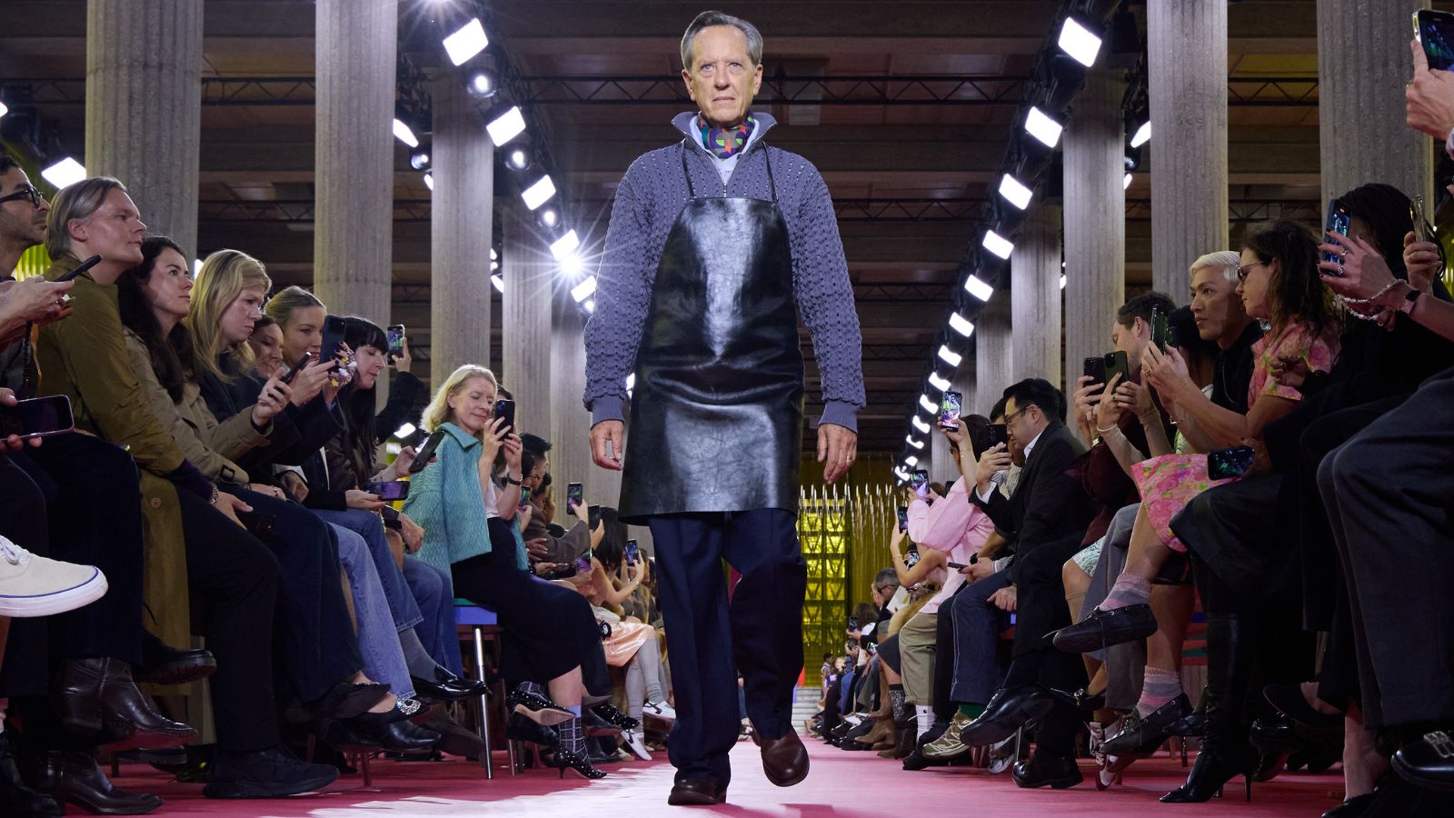 Richard E. Grant at Miu Miu 