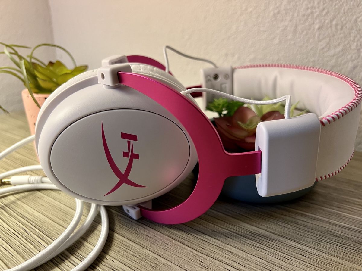 Hyperx Cloud Ii Wired Headset Pink White Side