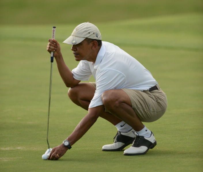 Obama golf game forces soldiers to change wedding site