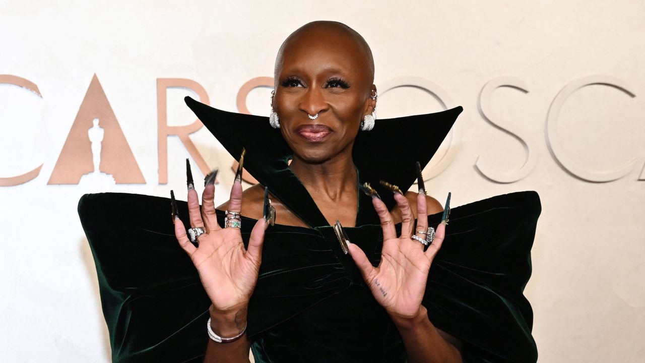 cynthia erivo manicure oscars