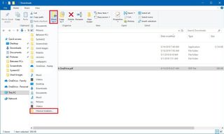 Move back files to OneDrive