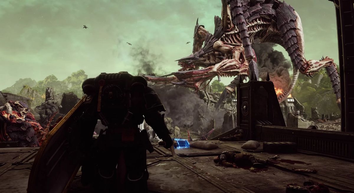 Warhammer 40,000: Space Marine 2 Is Getting A Tyranid Bio-Titan ...