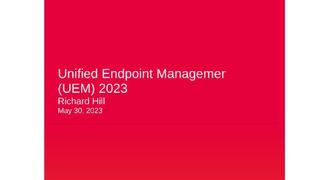 KuppingerCole leadership compass report - Unified endpoint management (UEM) 2023 whitepaper