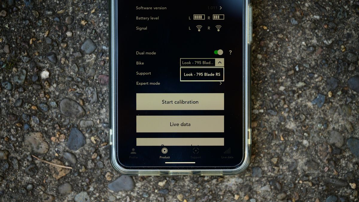 Look Keo Power Pedal app detail
