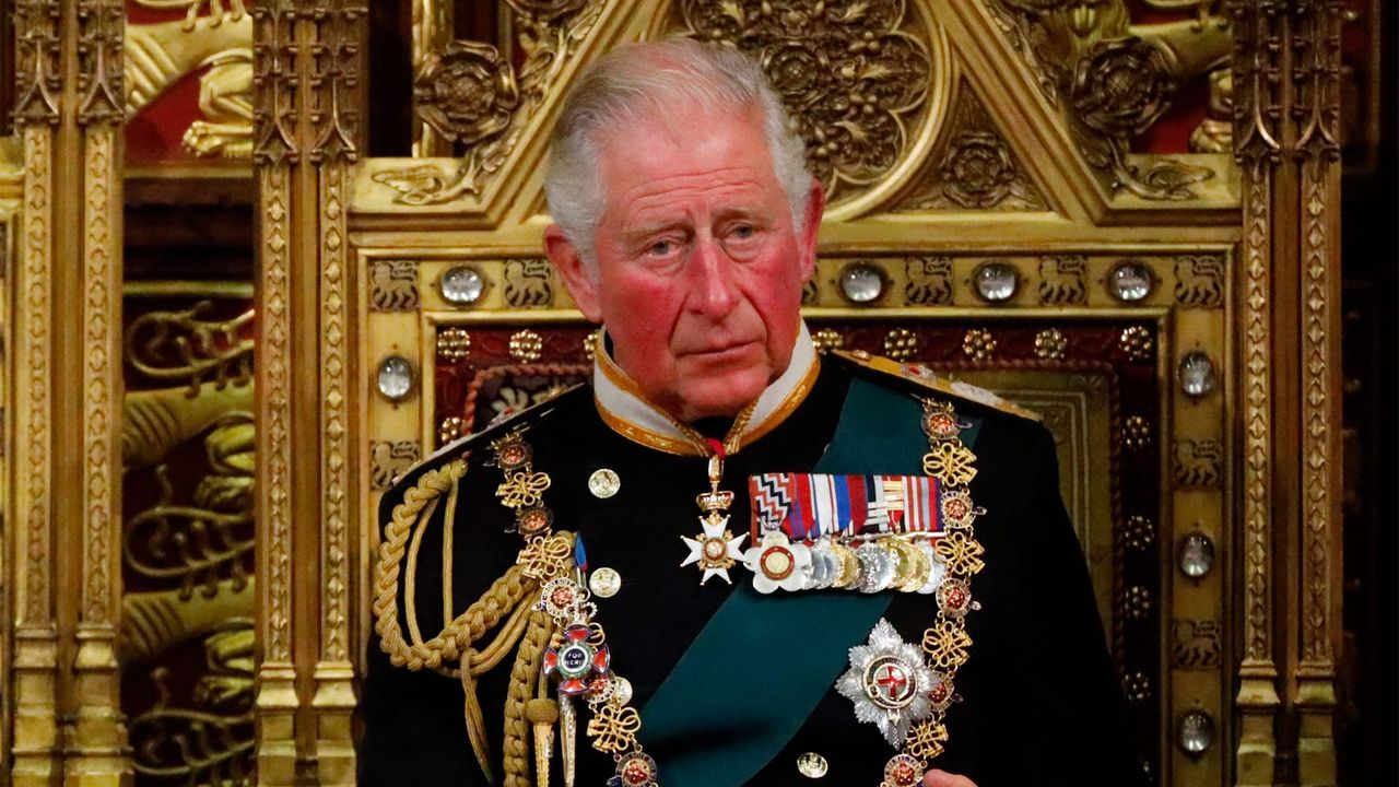 King Charles&#039; coronation crown might only be worn briefly. Seen here is King Charles during the State Opening of Parliament