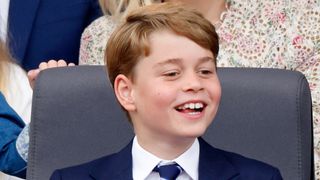 Prince George of Cambridge attends the Platinum Pageant