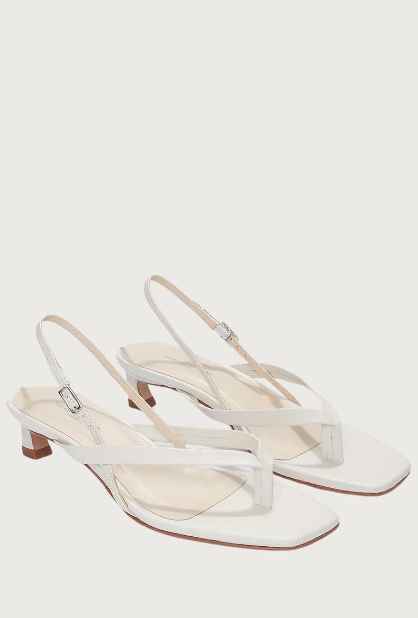 the white company, Leather Kitten Sandals