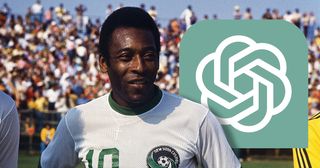 Brazilian legend Pele, of the greatest XI of all time as chosen by ChatGPT