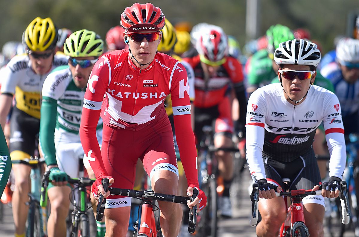 Julian Arredondo (Trek-Segafredo) is one the smallest riders in the peloton