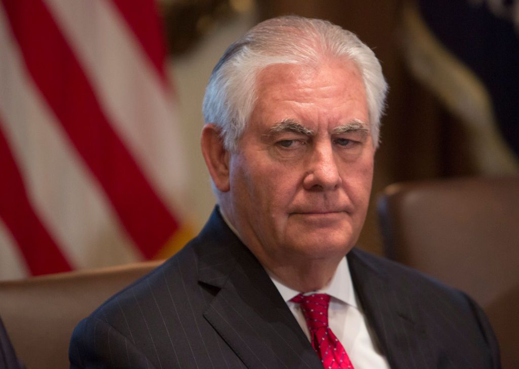 Rex Tillerson.