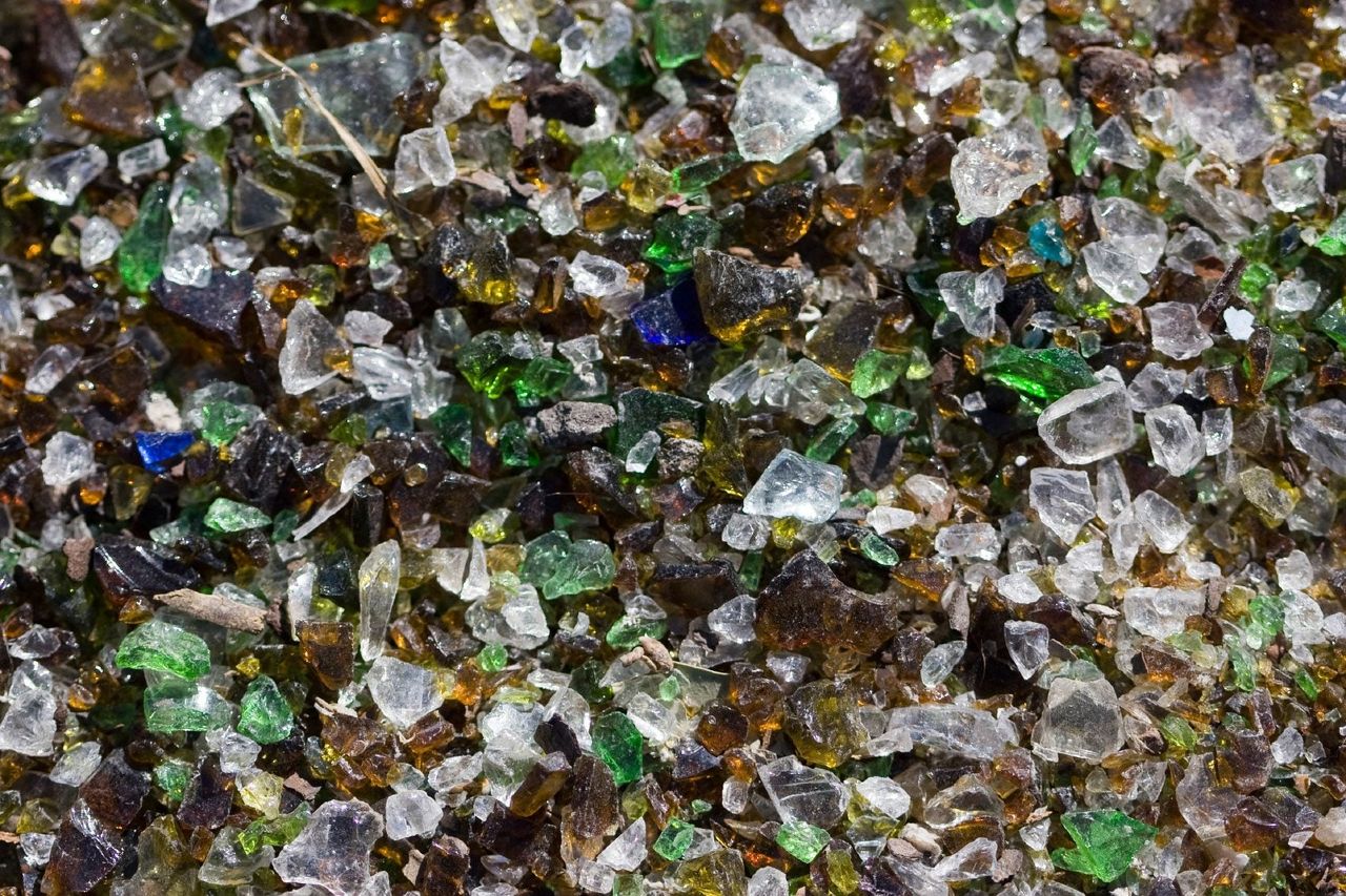 Landscape Glass As Mulch