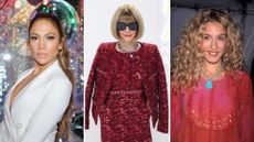 L-R: Jennifer Lopez, Anna Wintour, Sarah Jessica Parker