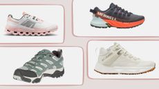 A selection of the best women's walking shoes including picks from Merrell, On Running, and Columbia
