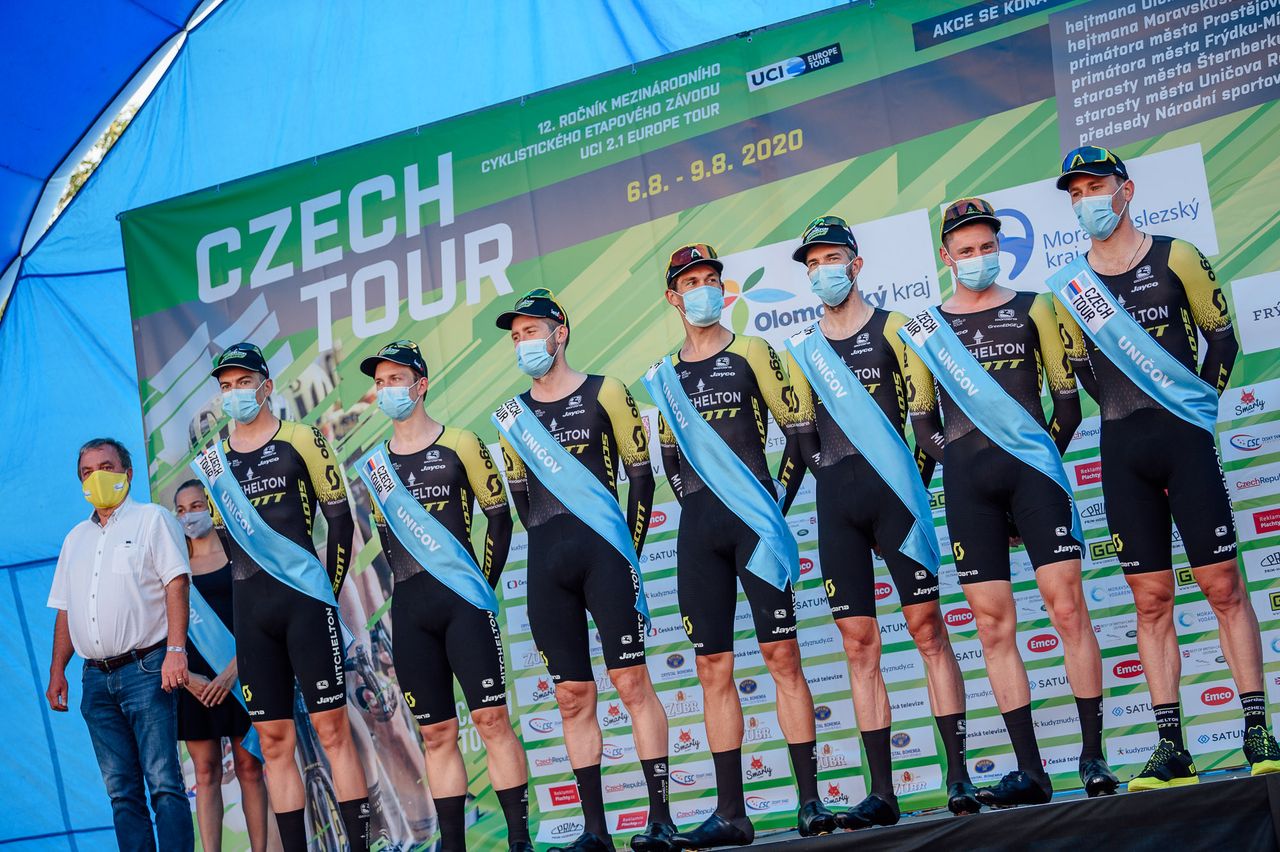 Michelton-Scott won the TTT in the Czech Tour 2020