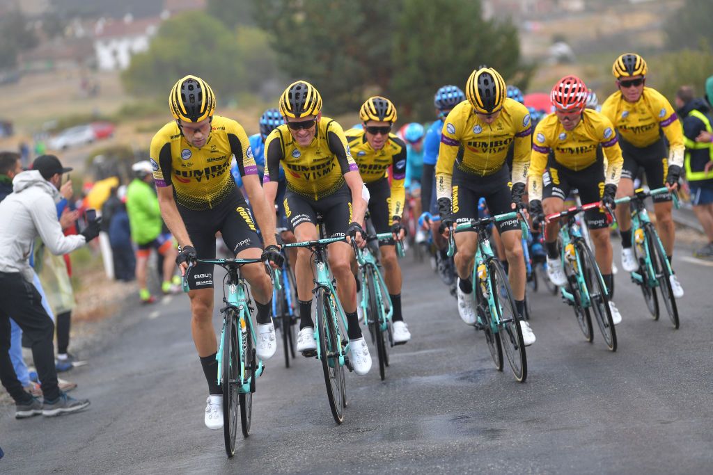 Jumbo-VIsma control the race