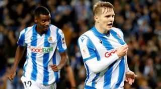 Martin Odegaard Real Sociedad