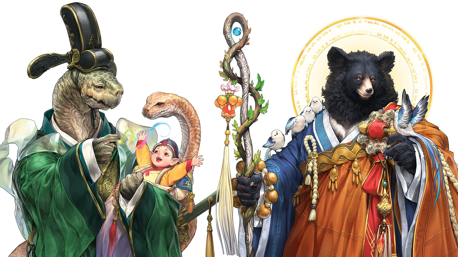 creativebloq.com - ImagineFX staff - Traditional Korean folklore, attire and weaponry inspire this artist's striking fantasy character designs