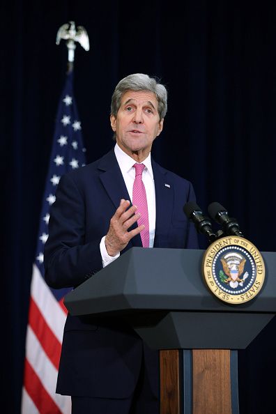 John Kerry blames ISIS for genocide. 