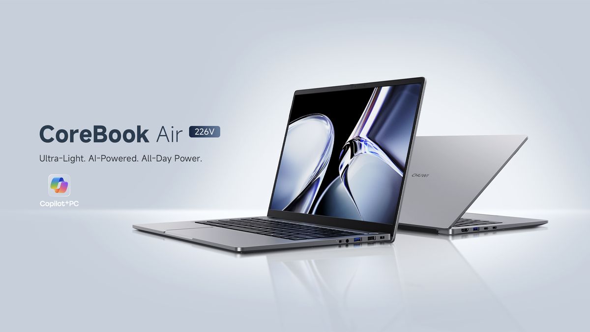 Chuwi surprises the market with Lunar Lake Intel Core i5 laptop — sub-1kg device boasts 'all-day battery life', 2.8K display, and 2-megapixel camera, but will its $800 price tag prove to be its Achilles' heel