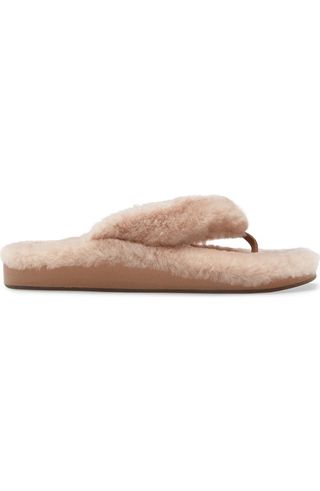 Kipea Heu Genuine Shearling Slide Sandal