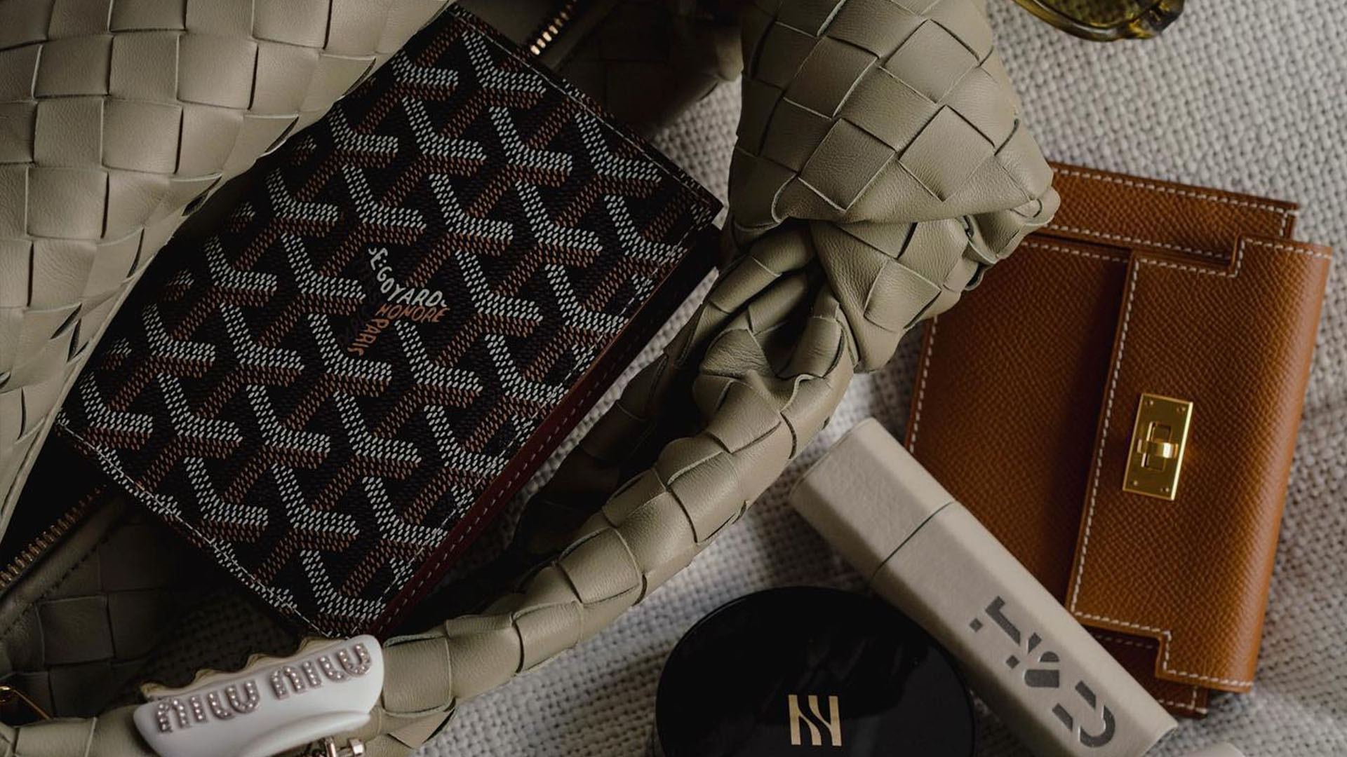 Wallets in a bag