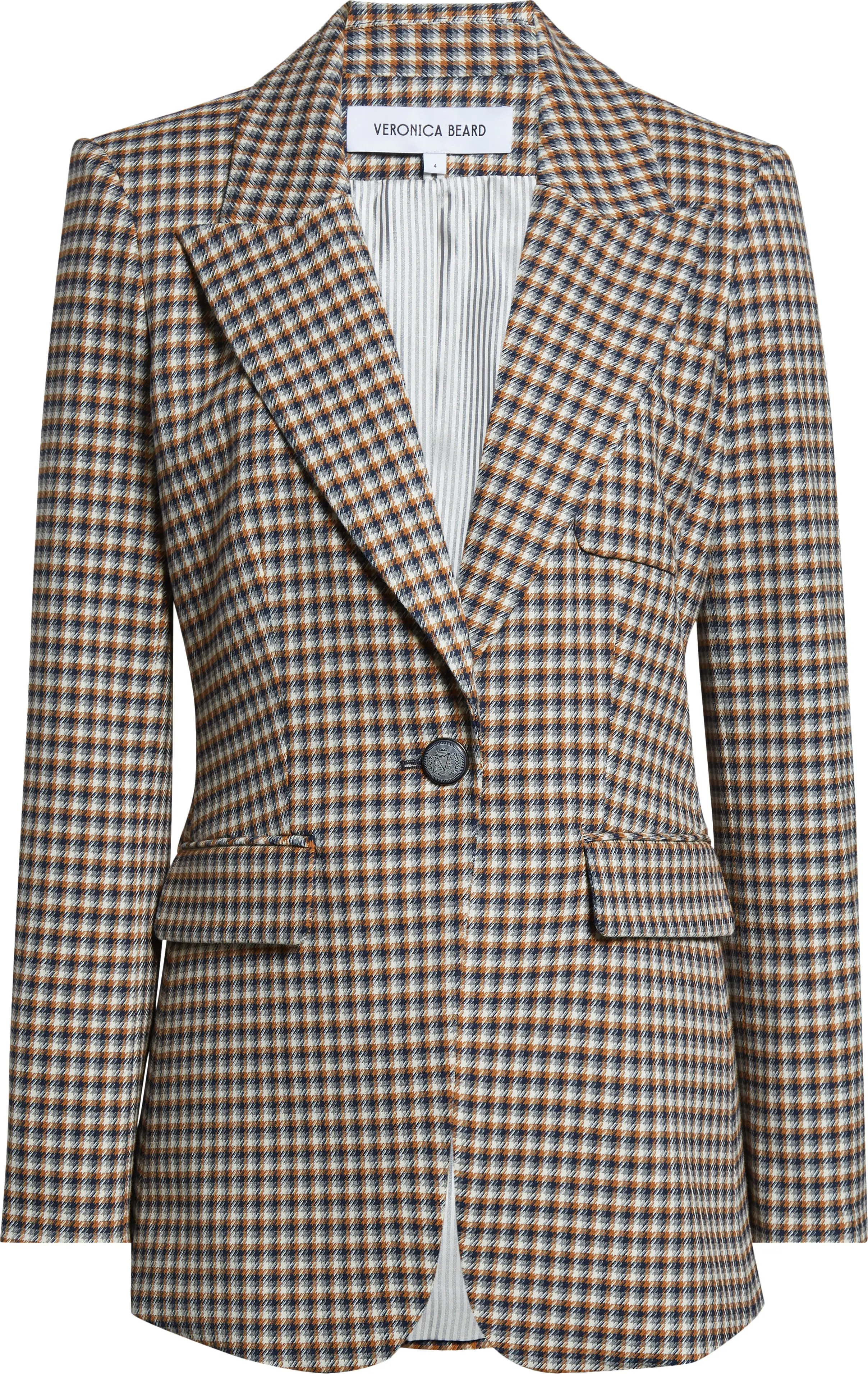 Veronica Beard, Livvy Check Dickey Jacket