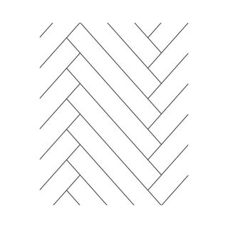 Herringbone pattern peel and stick wallpaper design in Mono