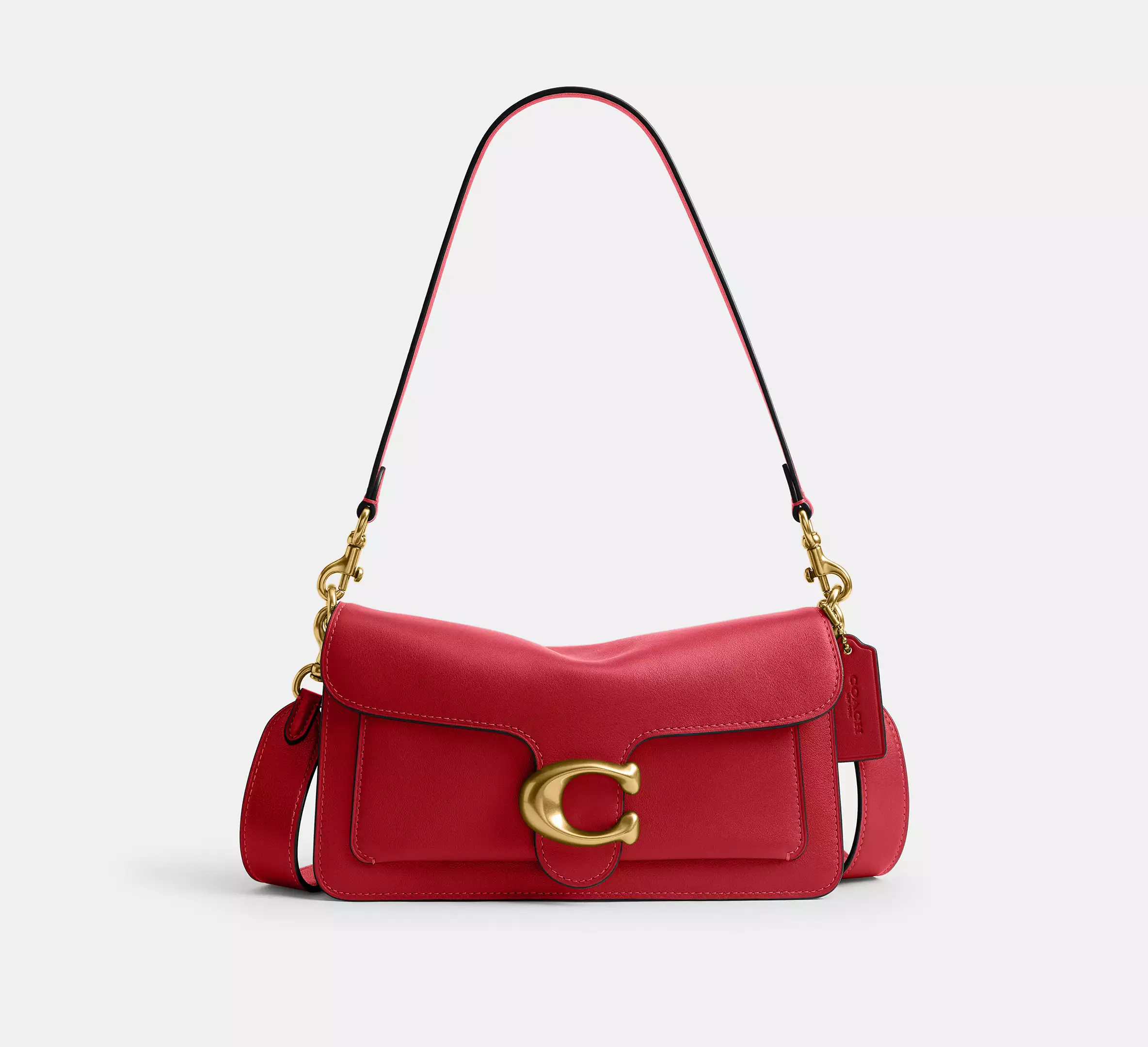 Coach red Tabby shoulder bag