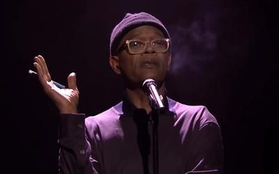 Samuel L. Jackson magically turns a synopsis of Boy Meets World into slam poetry