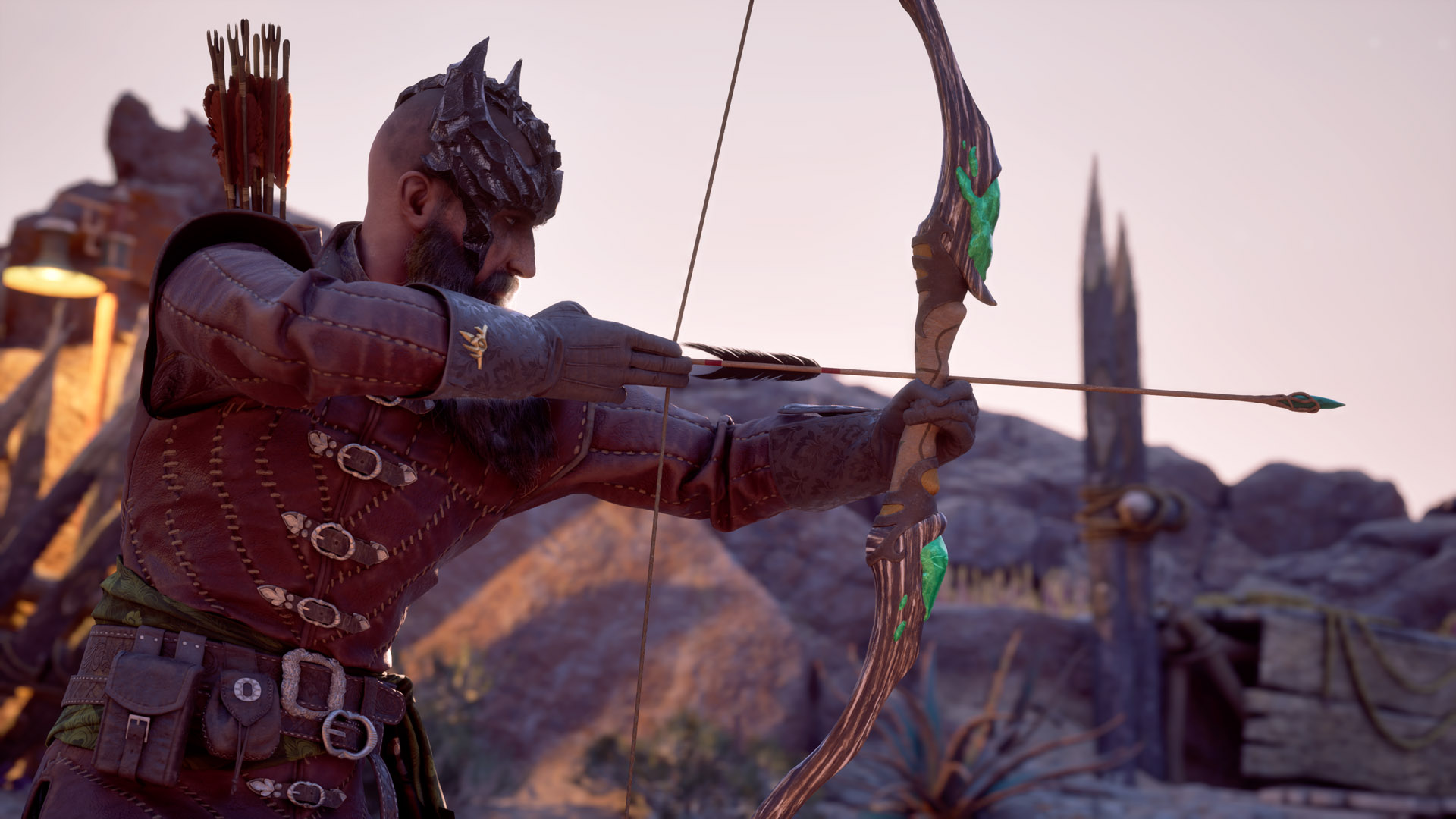 A screenshot showing a picture taken with Avowed's new Photo Mode.