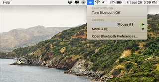 How to view the battery levels for Bluetooth devices in macOS