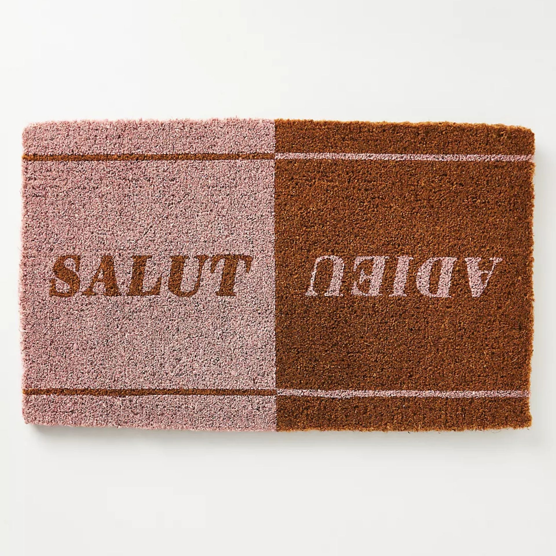 Salut Adieu keset warna pink dan coklat