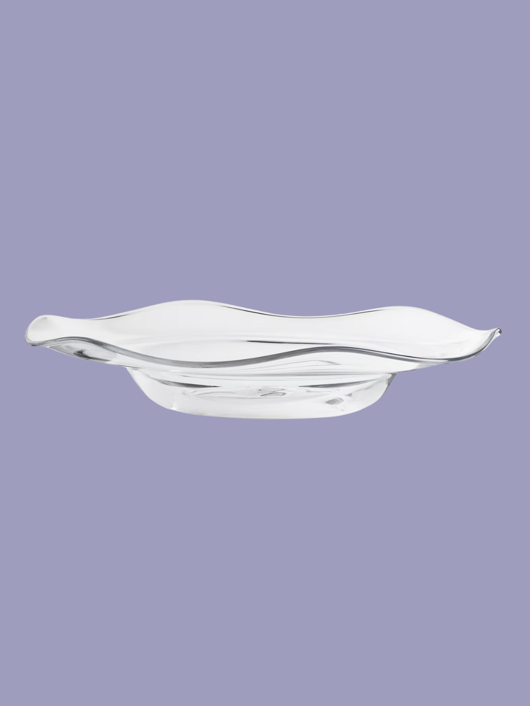 An irregular glass serving bowl from H&amp;amp;M