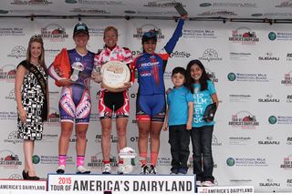 2015 ToAD women's overall podium - winner Tina Pic