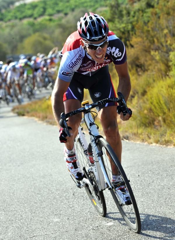Philippe Gilbert (Silence-Lotto) went on the attack on the final climb.