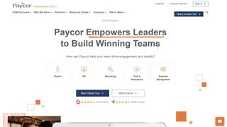 Paycor webpage