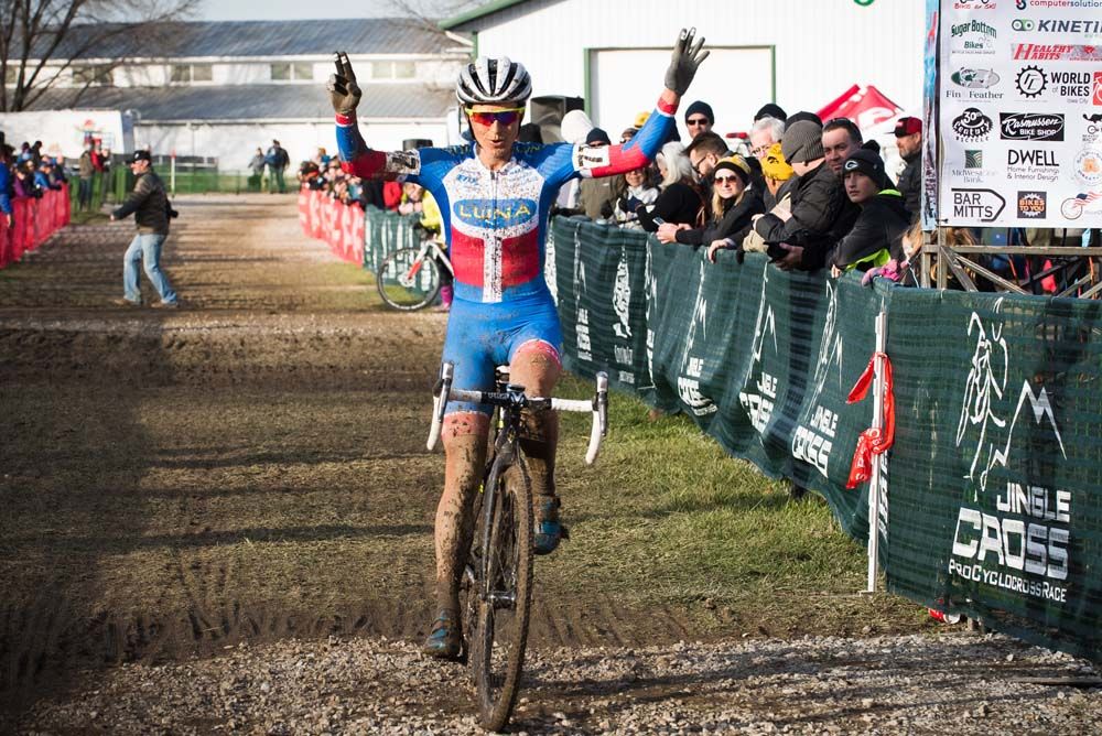 Katrina Nash (Luna) takes the win