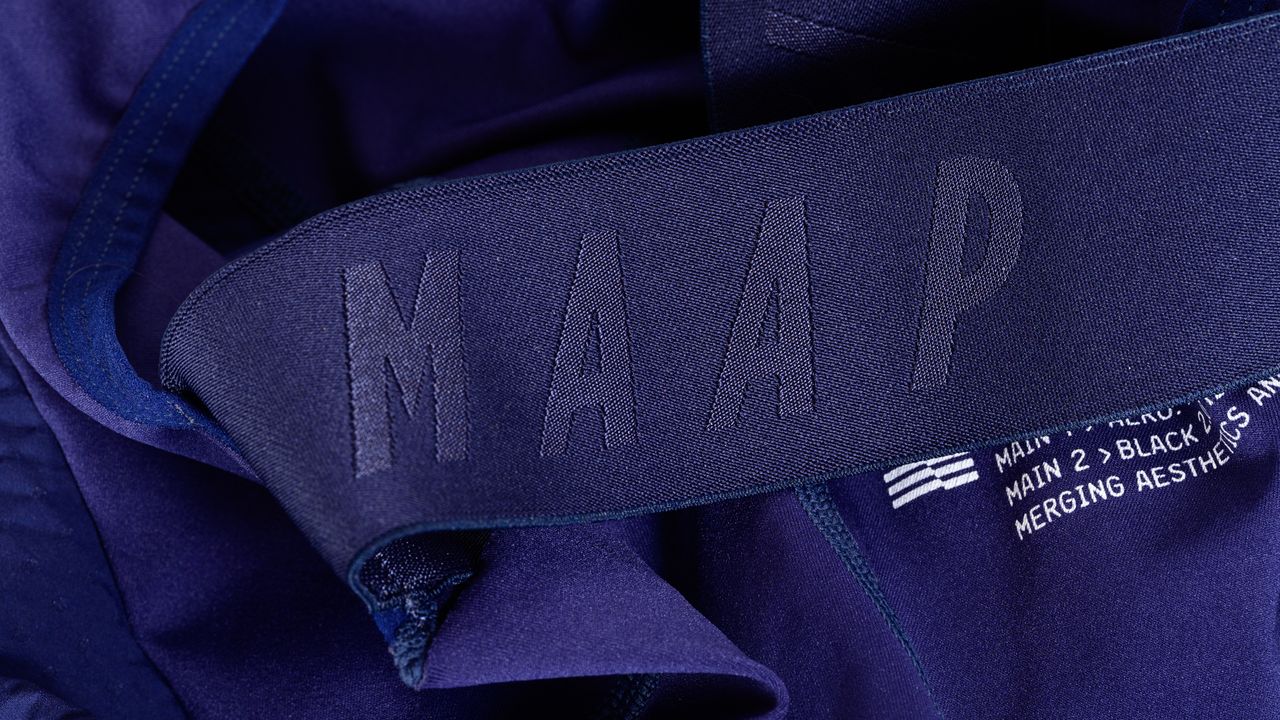 MAAP Pro Bib 2.0 bib strap detail