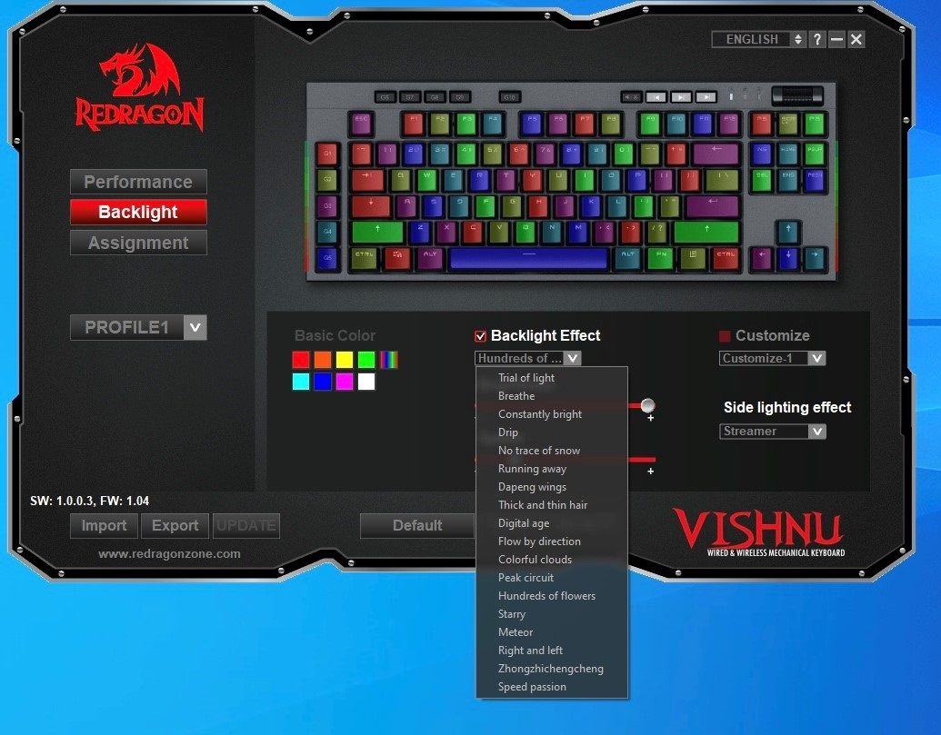 Redragon K596